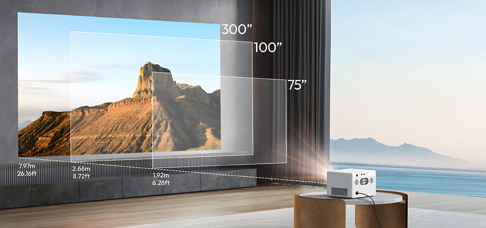 BYINTEK Plato T5 Smart Wifi Projector - Beamer