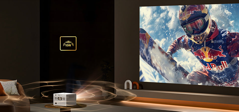 BYINTEK Plato T5 Smart Wifi Projector - Beamer