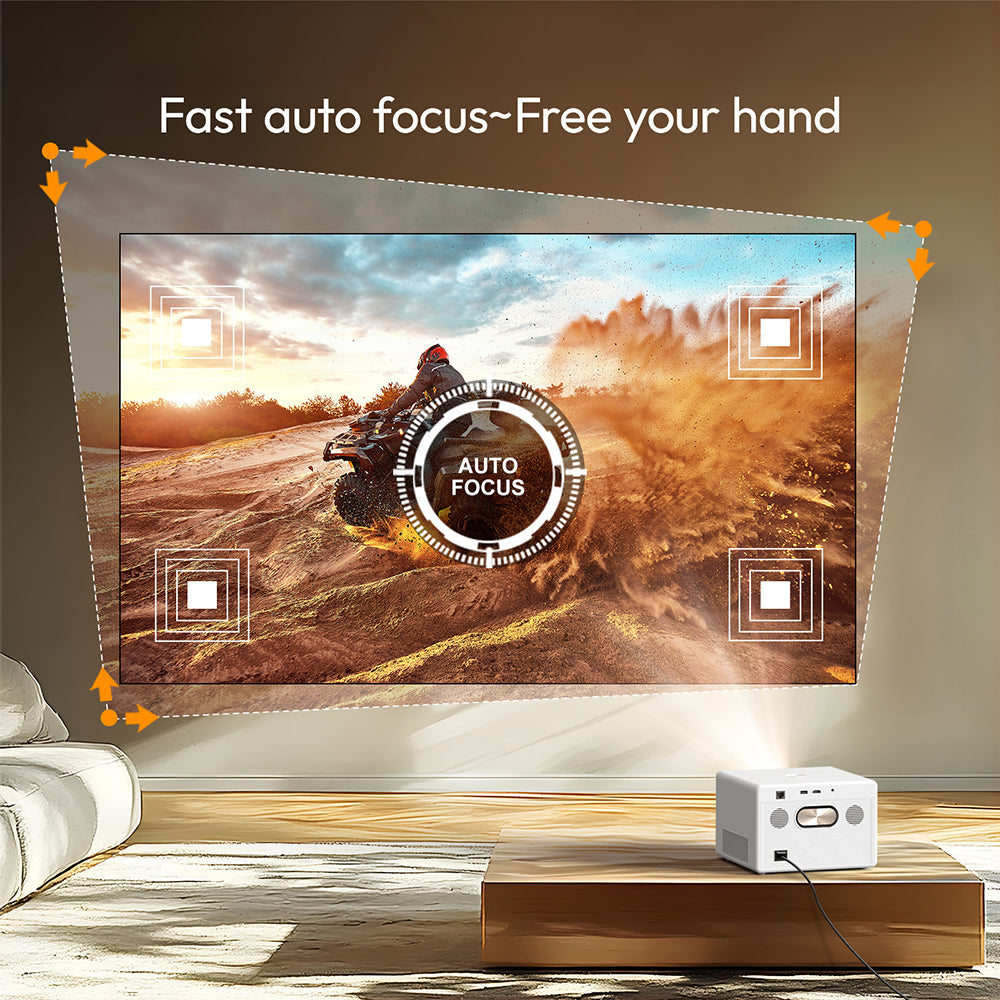 BYINTEK Plato T5 Smart Wifi Projector - Beamer