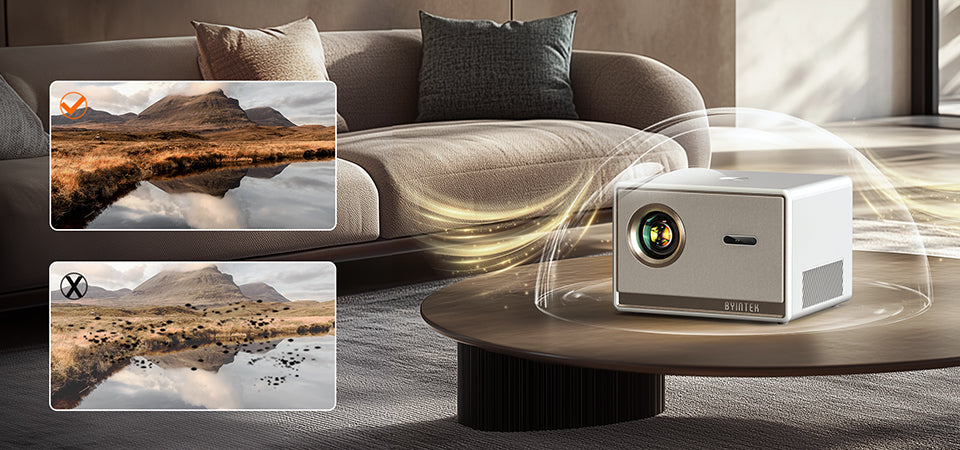 BYINTEK Plato T5 Smart Wifi Projector - Beamer
